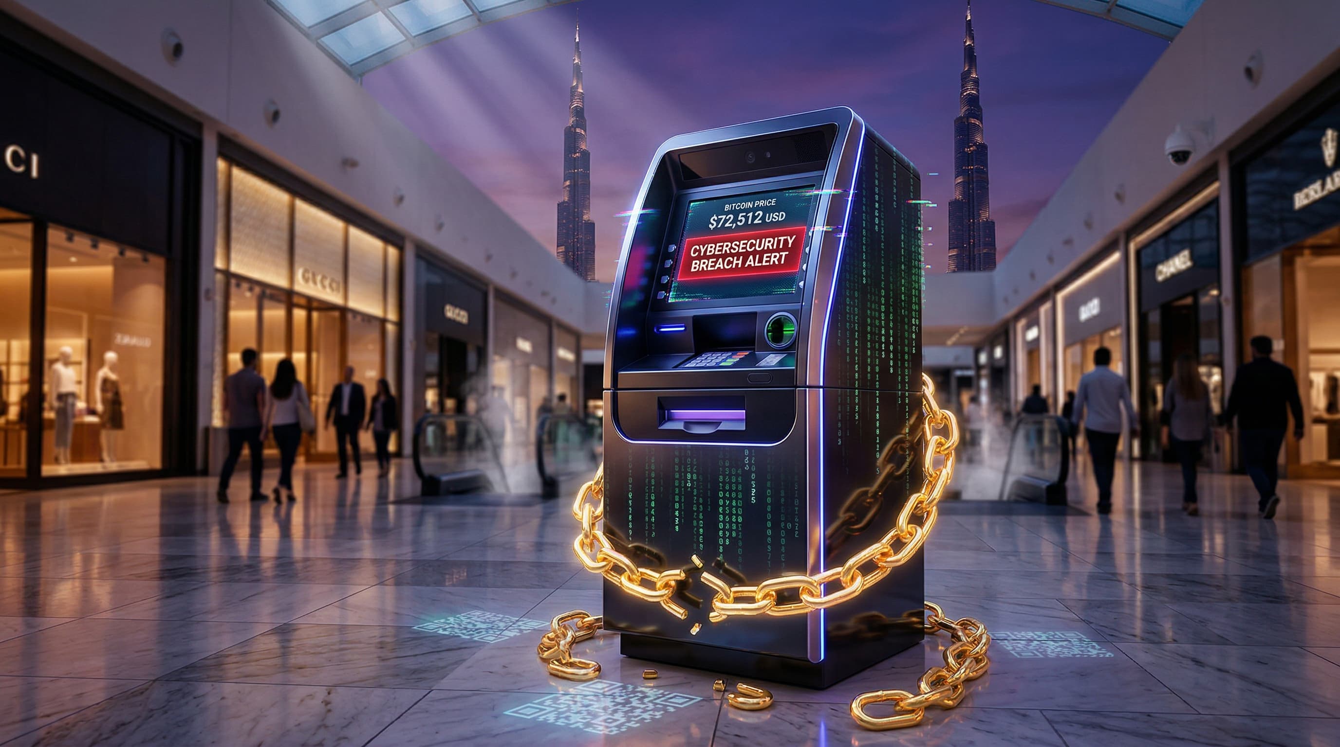 Gulf Crypto ATM Risks Surge After Bitcoin Depot $3.6M Hack