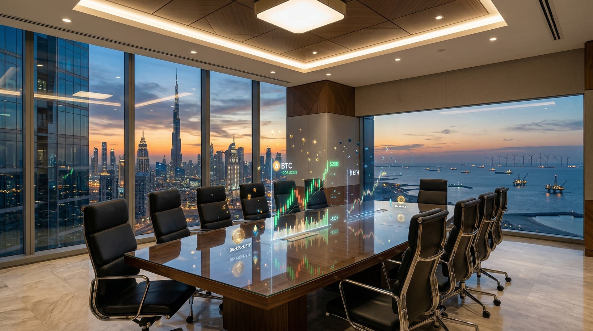 BlackRock Crypto Gains Hit $20B in Q1, Gulf Funds Boost BTC/ETH