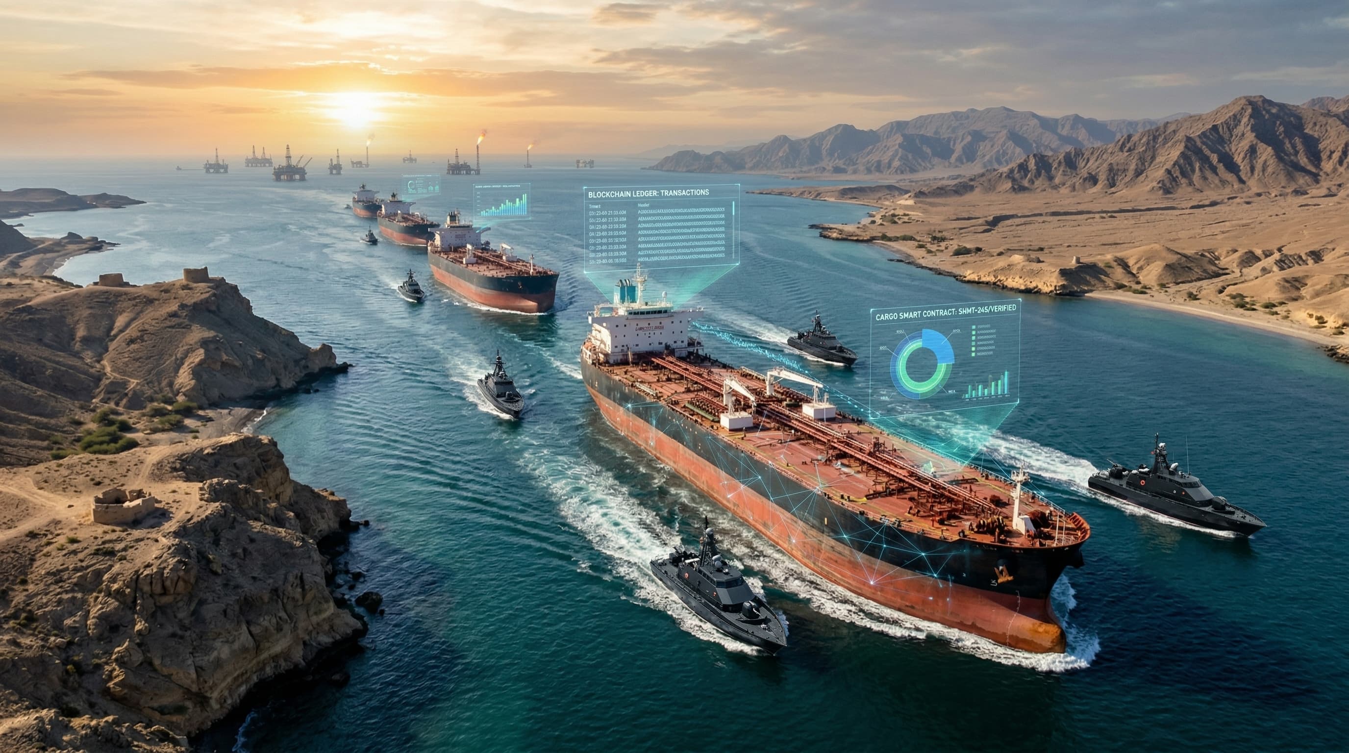 Iran Crypto Oil Toll Hits Hormuz at $1/Barrel