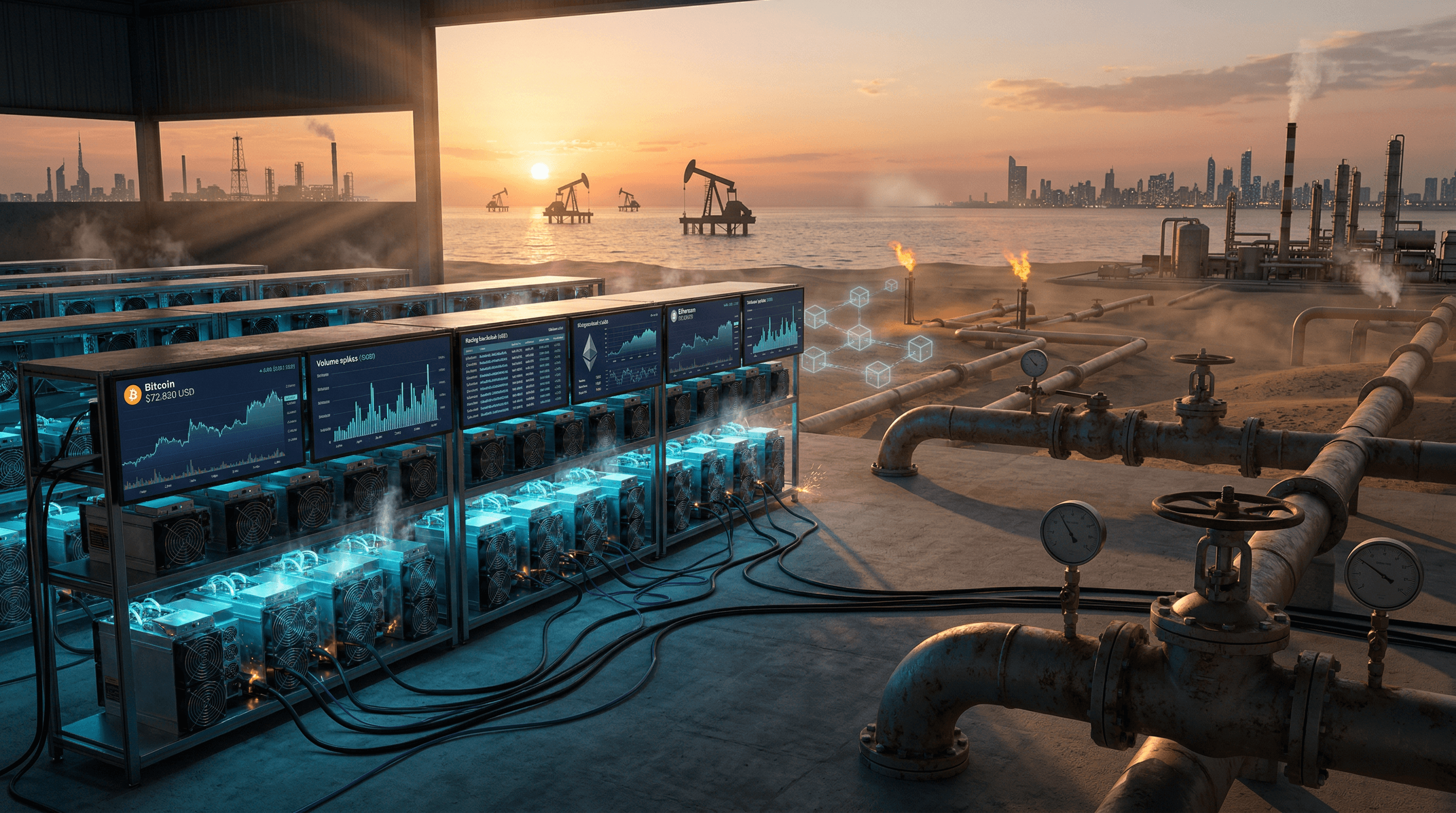 Iran Crypto Surge Hits $7.8B USD, Disrupts Gulf Energy