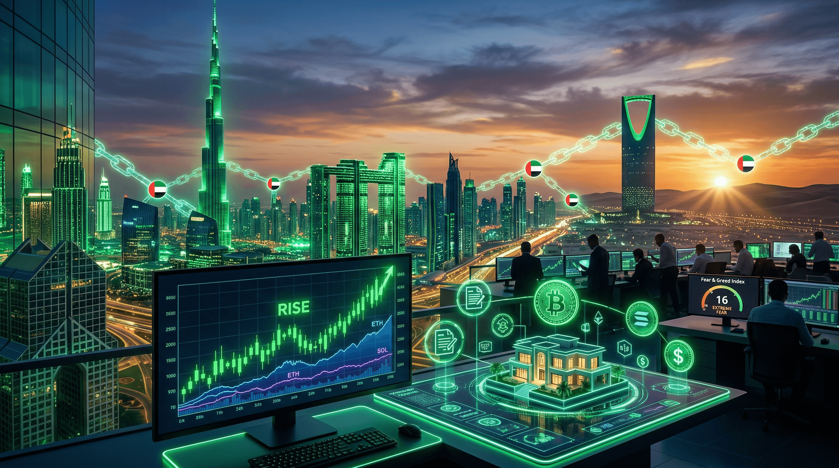 Binance-Listed Newcomer RISE Draws Gulf Bets Over ETH, SOL