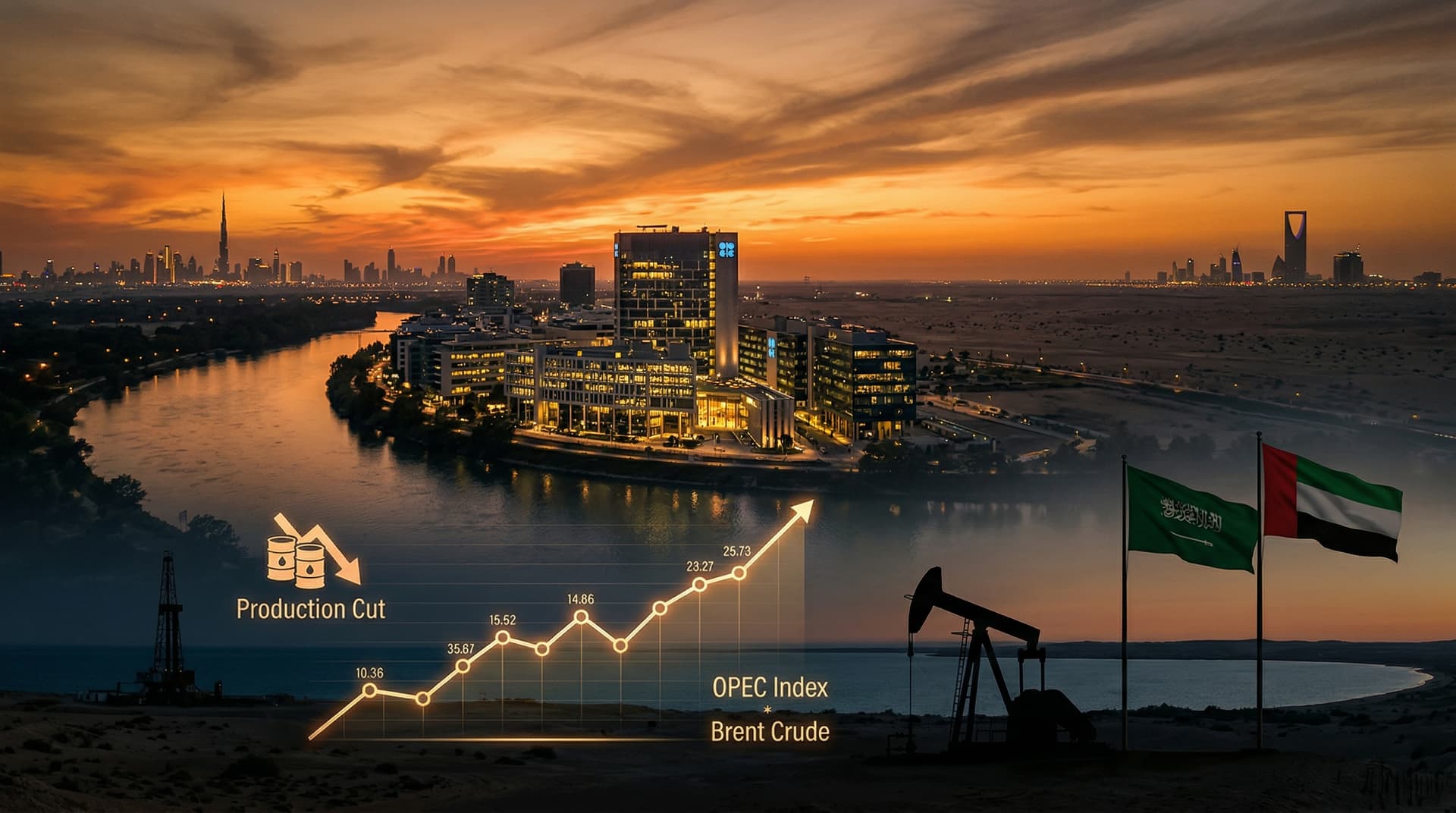 OPEC+ Announces Major Oil Production Cuts Amid Market Volatility