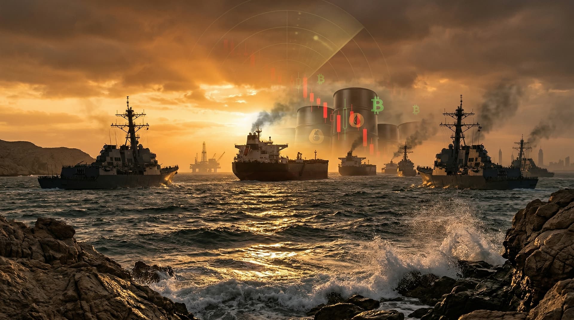 Trump's April 13 Strait of Hormuz Threat Crashes Bitcoin to $70,856 USD