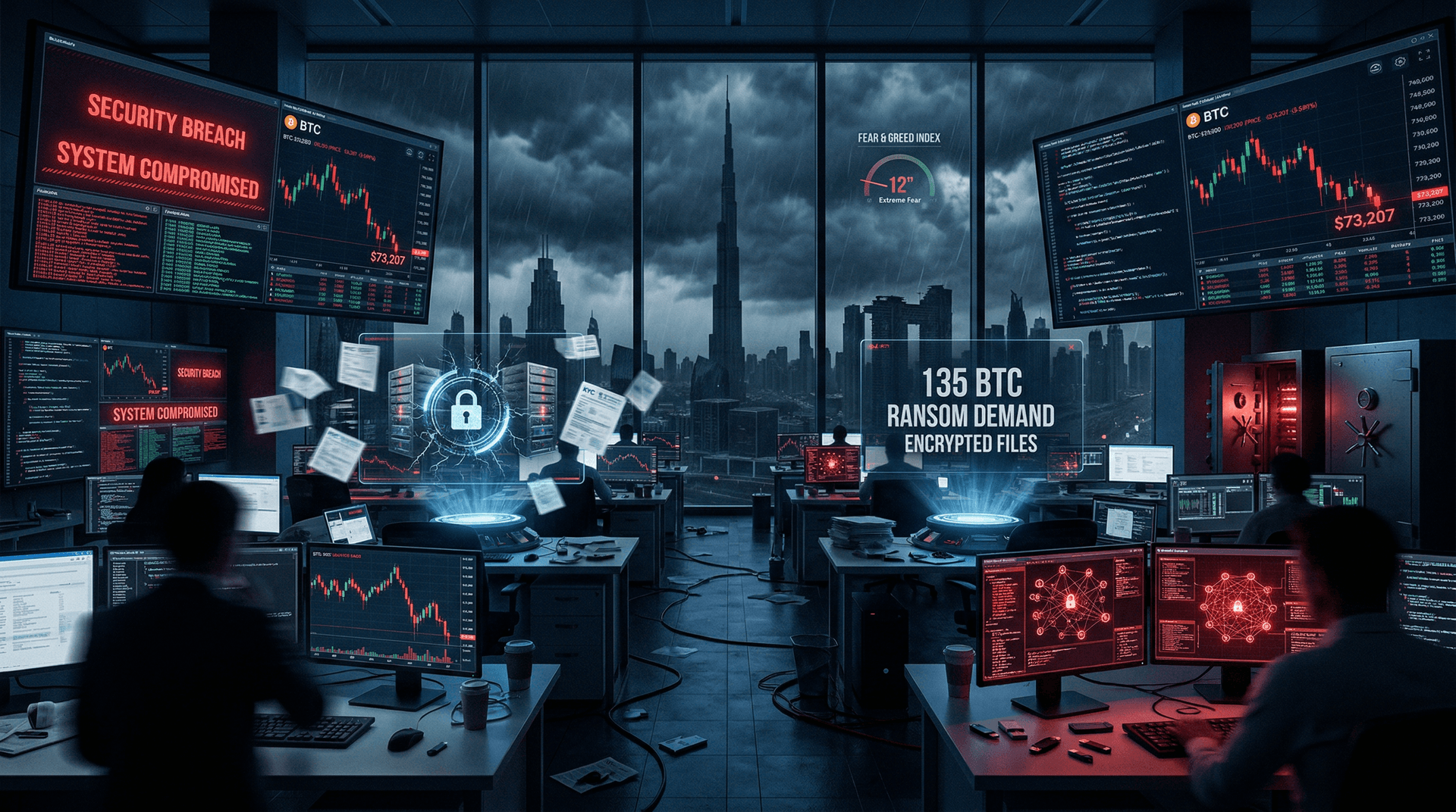 Bybit Hackers Blackmail Dubai Exchange with 135 BTC Ransom After 1.2M Data Breach