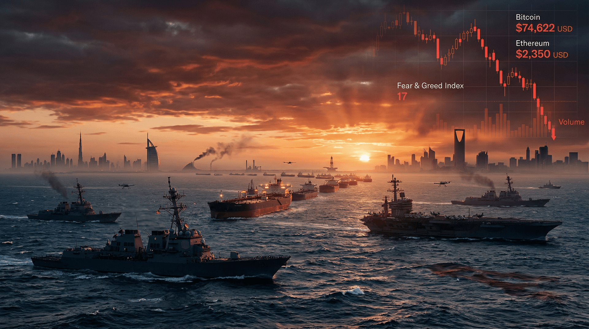 Hormuz Tensions Crypto Dip Plunges Bitcoin 5%