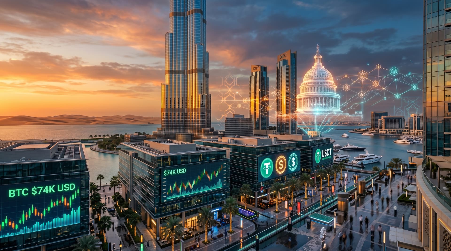 Yellen Cryptocurrency Legislation Push Gains Traction as BTC Hits $74K