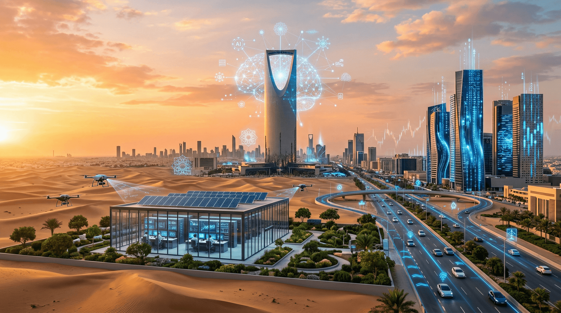 Saudi Arabia AI Market Surges as Bitcoin Hits $74K