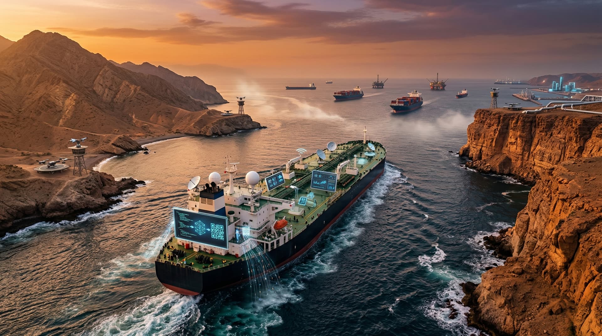 Iran Crypto Toll Demands $1 USD Per Barrel on Hormuz Oil